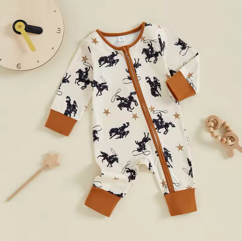 Cowboys & Stars Romper