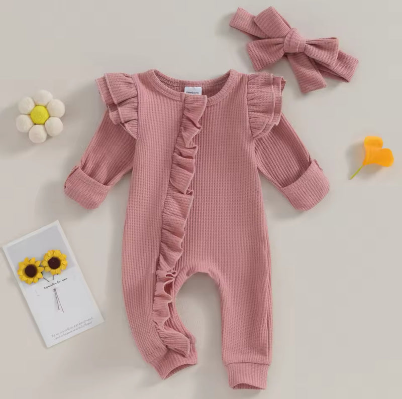 Ruffle Rompers