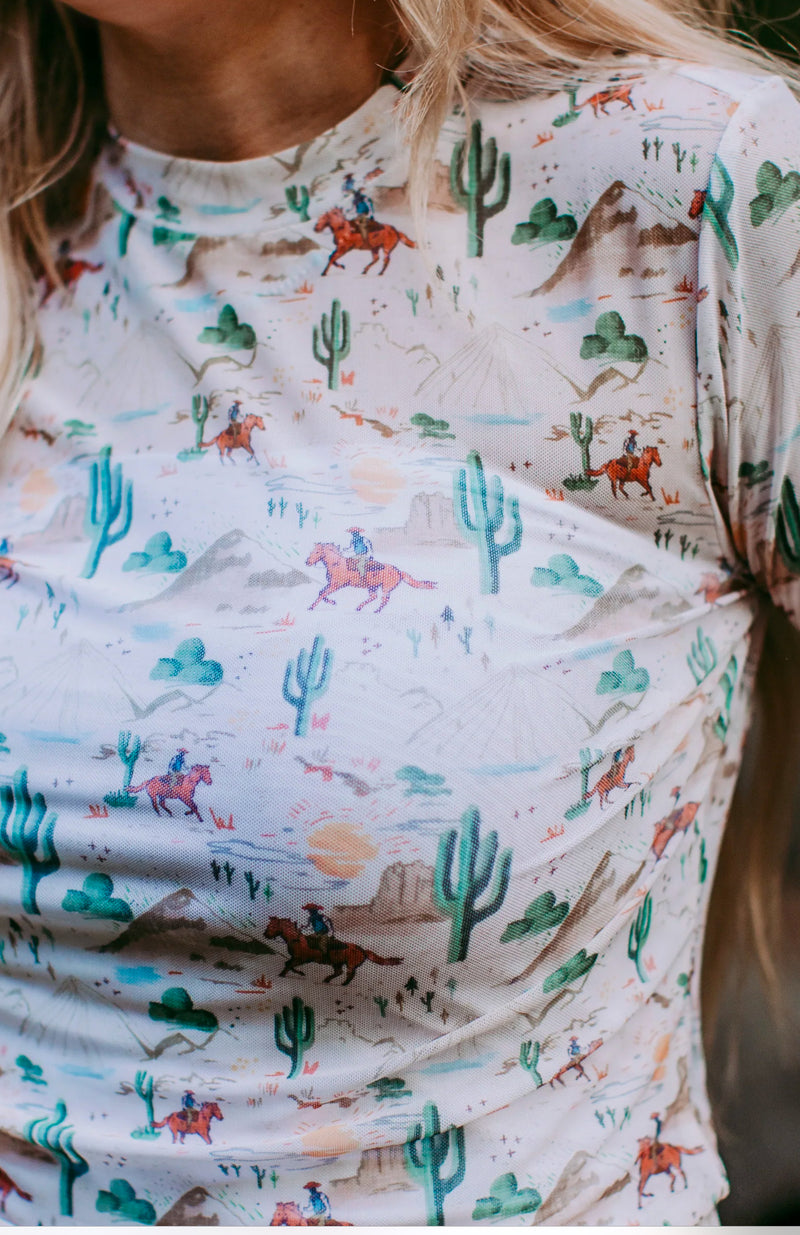 Desert Mesh Top