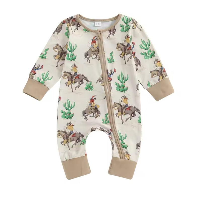 Cactus Cowboy Romper/PJs